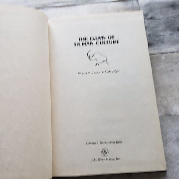 The Dawn of Human Culture - Hardcover Book - Picture 1 of 3